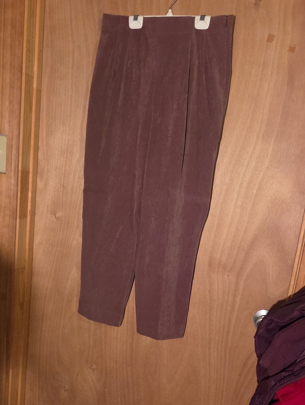 Briggs New York Straight-Leg Soft Pants in Brown